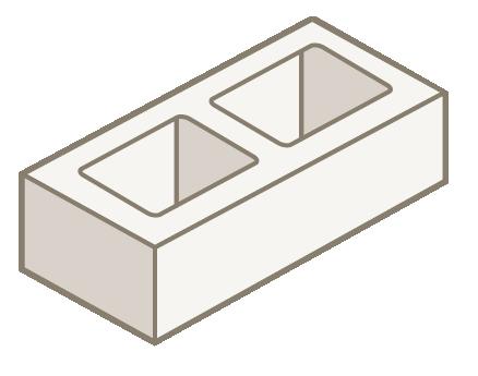 Sydney 20.71 190mm Half High Blocks