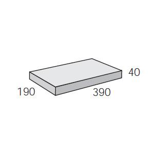 Adbri Masonry Versaloc Cap 390x190x40mm