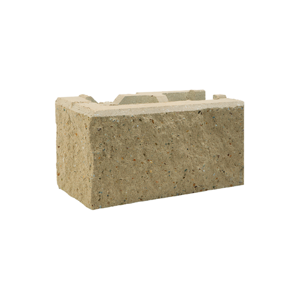 Adbri Masonry Versawall 390x215/190x200mm Left Hand Corner Retaining W