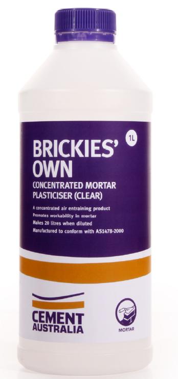 CEMENT AUSTRALIA BRICKIES OWN 1Ltr BOTTLE