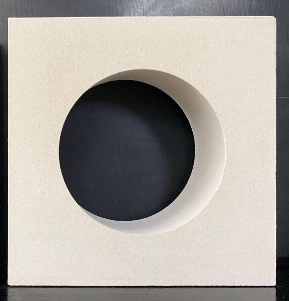 Cubic Breeze Blocks - Circular 290L x 90W x 290H - WHITE