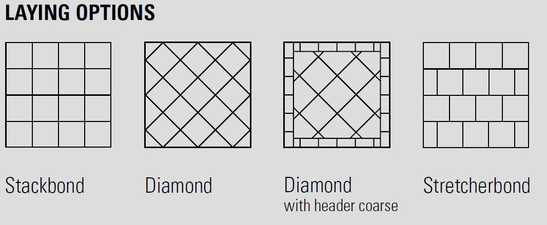 Adbri Masonry Euro Classic 400x400x40mm