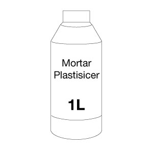 NATIONAL MASONRY MORTAR PLASTICISER 1Ltr BOTTLE