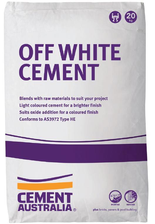 CEMENT AUSTRALIA OFF WHITE 20KG CEMENT