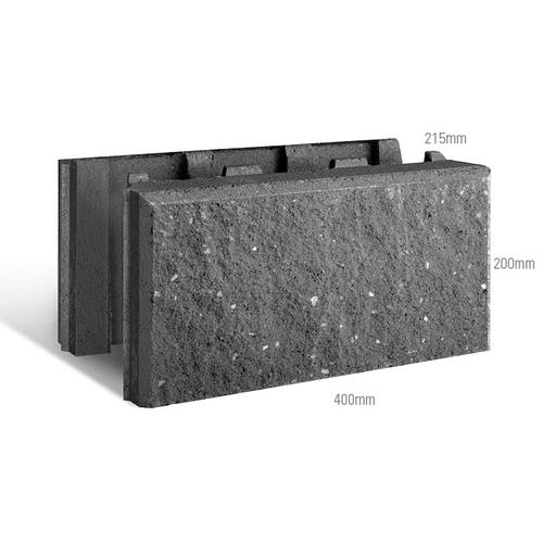 Adbri Masonry Versawall 400x215x200mm Retaining Wall Block