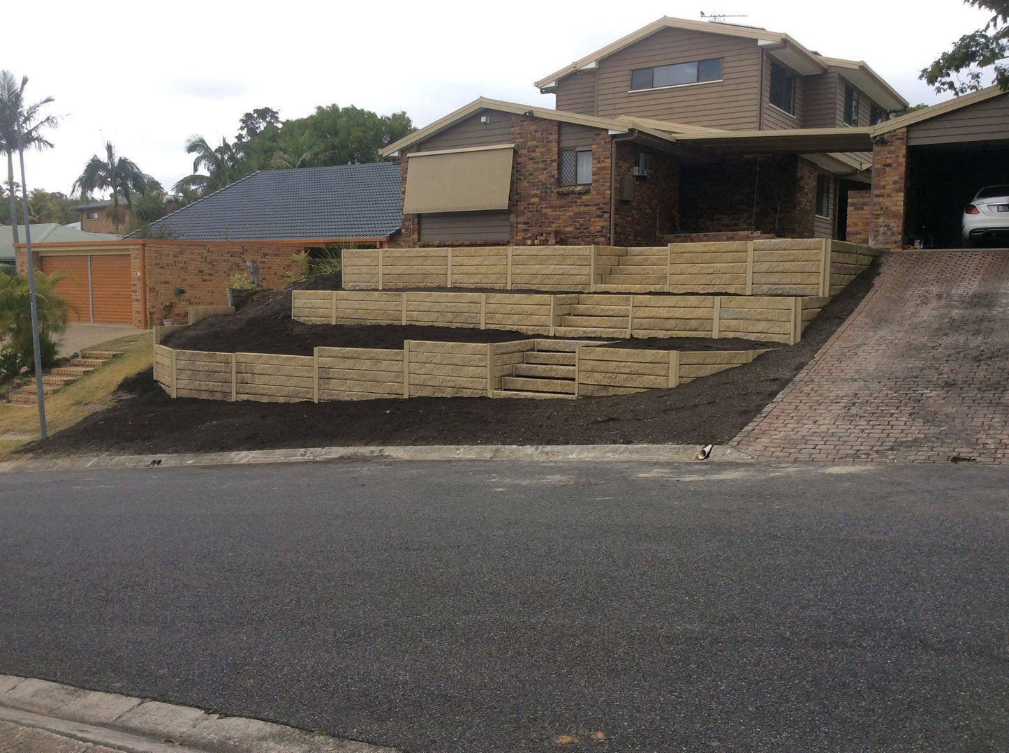 Austral Masonry Sandstone Natural Effect 2000x200x75mm Sleeper