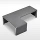 QPro Concrete Sleepers - Left Hand Retaining Wall Post Cap