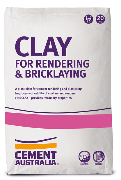 Cement Australia Clay 20kg Bag