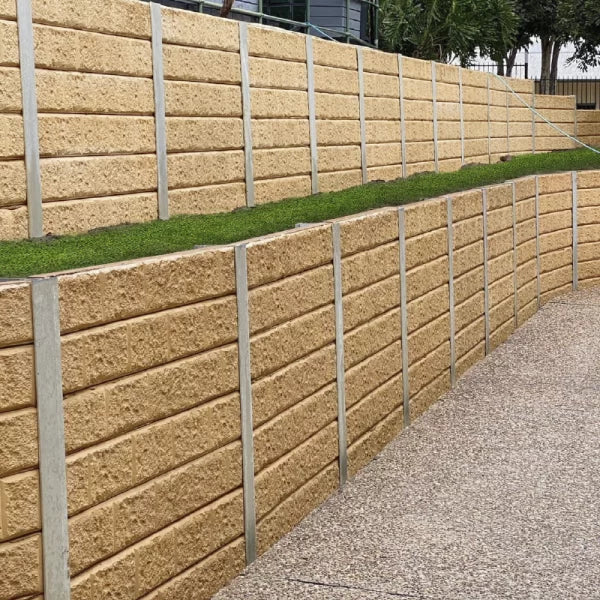 QPro Concrete Sleeper Sandstone Paperbark Classic Range (Unsealed) 1985x200x75mm