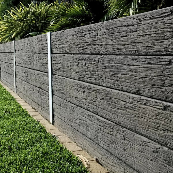 QPro Concrete Sleeper Timber Look Storm Grey Classic Range 2385x200x75mm