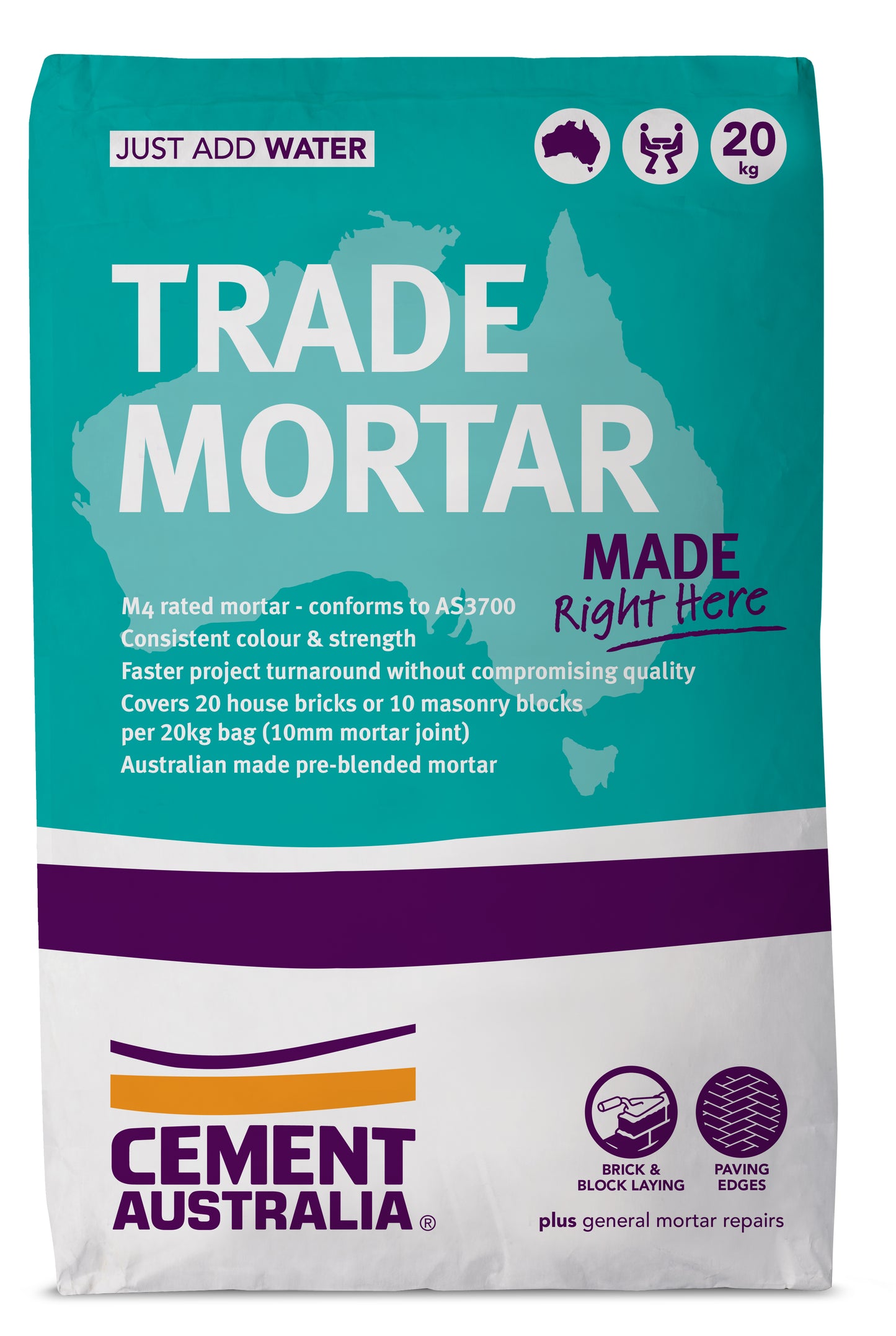 Cement Australia Trade Mortar 20kg