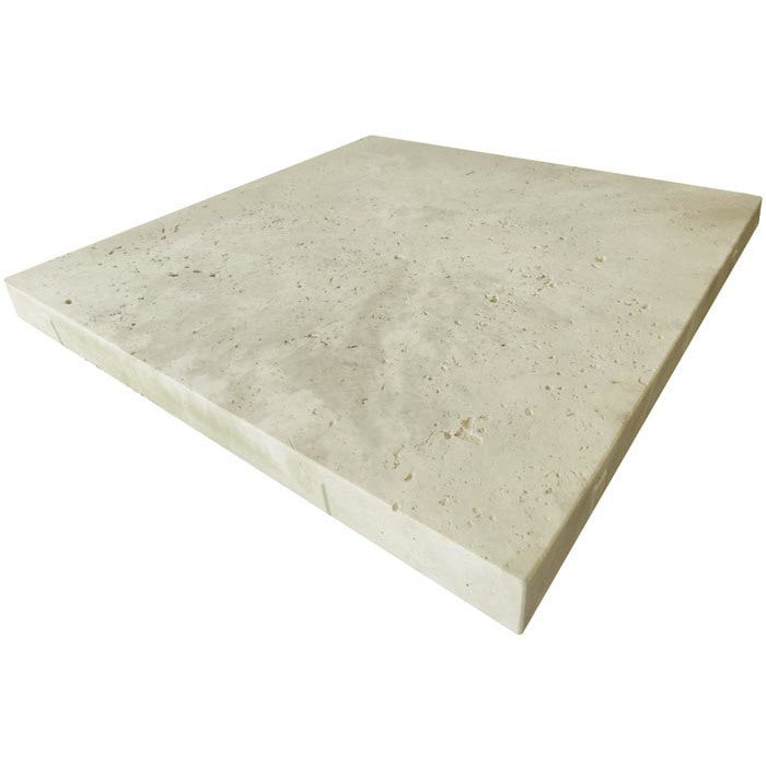 Stoneworks Travertine Square Bullnose Paver 500x500x40mm