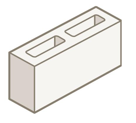 Sydney 12.01 110mm Full Brick Block