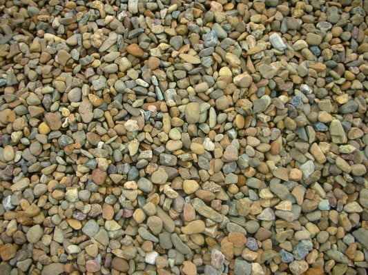 20mm Mixed River Gravel - 1m3 Bulka Bag
