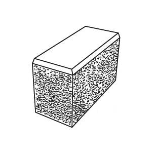 AUSTRAL MASONRY SYDNEYSTONE RIGHT HAND CORNER BLOCK